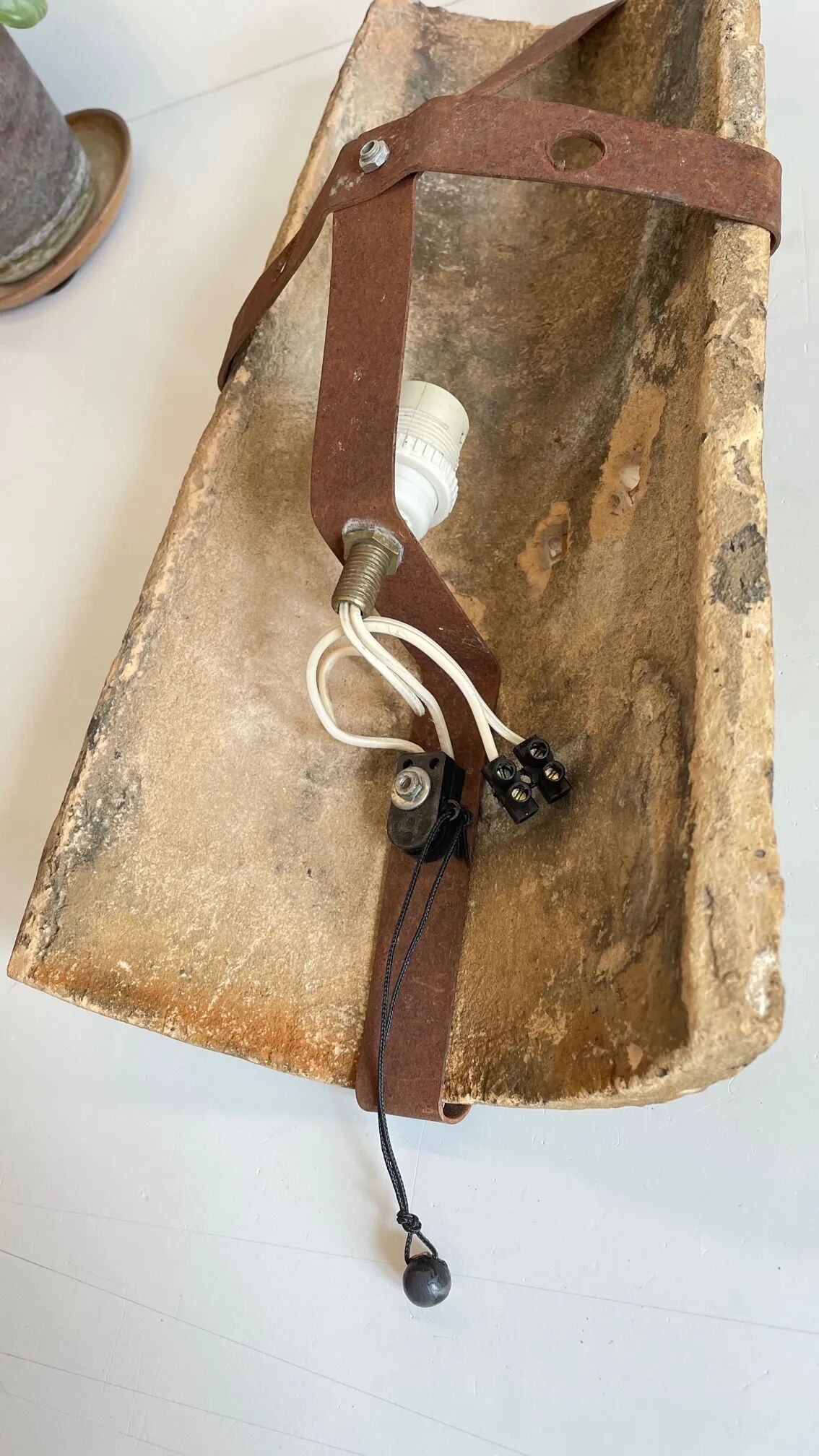 Vintage Provence-style wall light