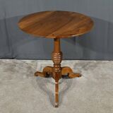 Walnut Pedestal Table, Louis-Philippe period – 1st part 19th century