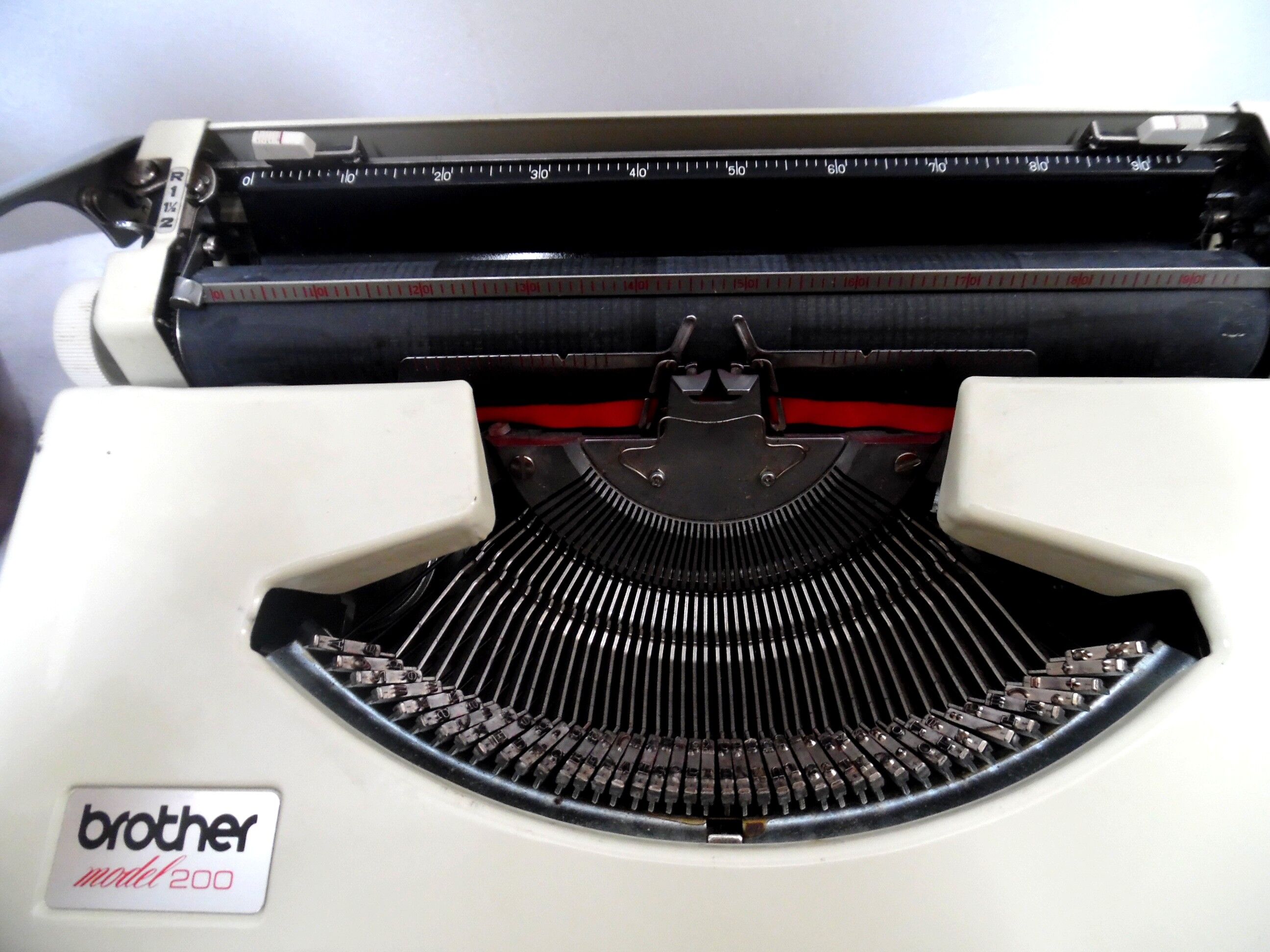 Brother typewriter model 200