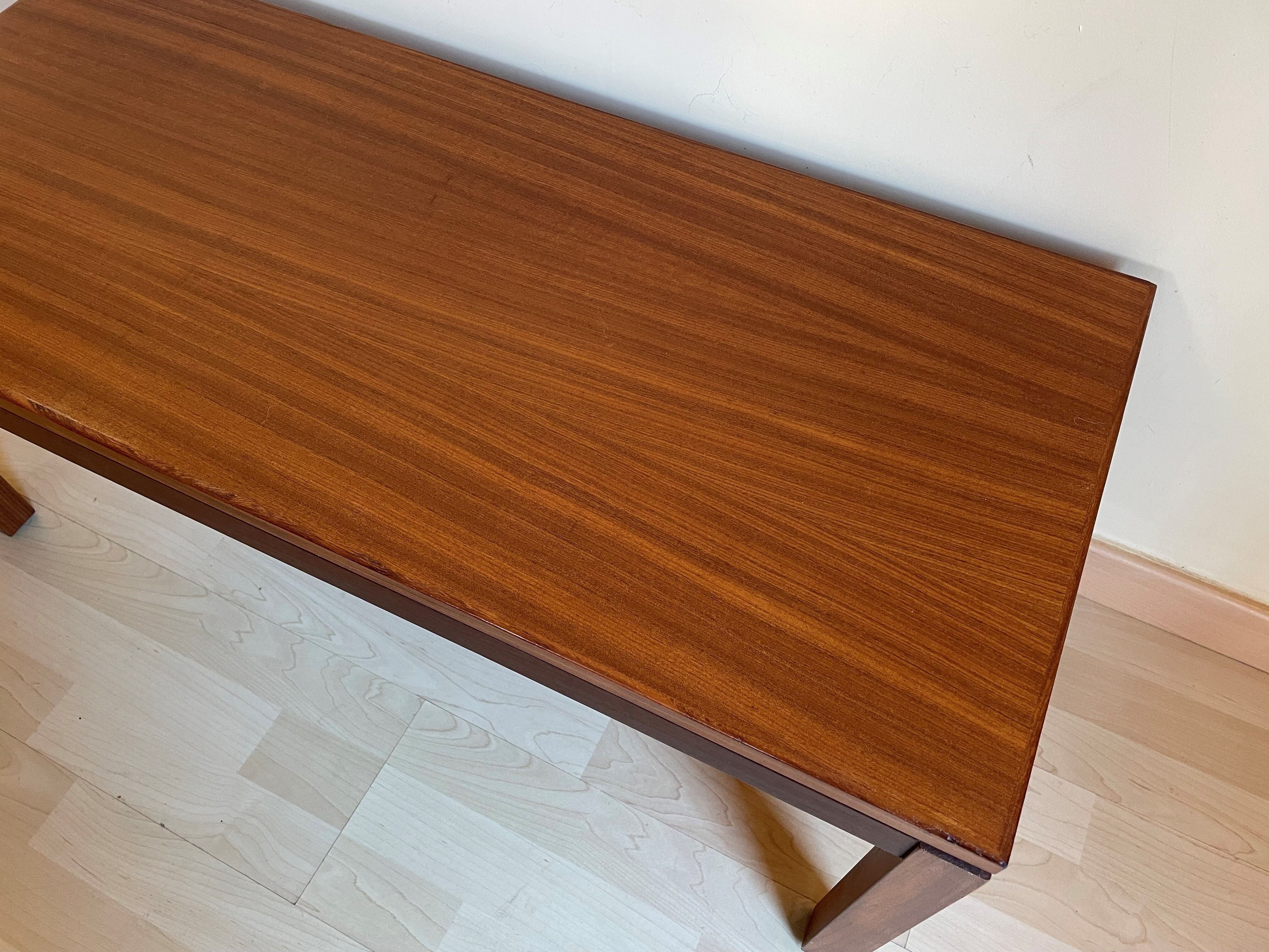 Vintage wooden coffee table