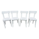 Lot de 4 chaises bistrot vintage