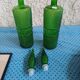Empoli Bottles Italy vintage Hobnail Decorative Art