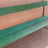 Outdoor garden bench 1900s