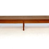 Minimalist teak bench, Sweden, 1960