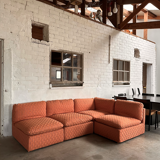 Canapé modulaire Cento per Cento, De Pas, d'Urbino et Lomazzi, Zanotta, Italie, années 70