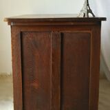 Vintage oak pedestal desk