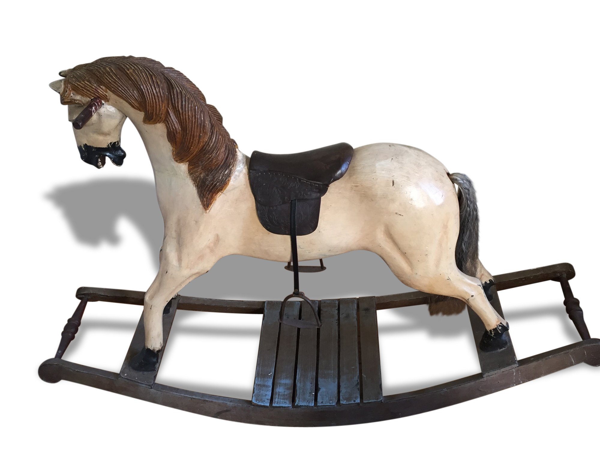 ancien cheval a bascule