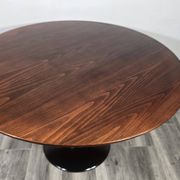Mid-Century Pedestal Dining Table attributed to Dřevotvar Jablonné, 19