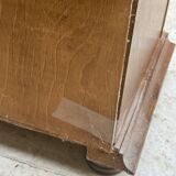 Low wooden storage unit L125