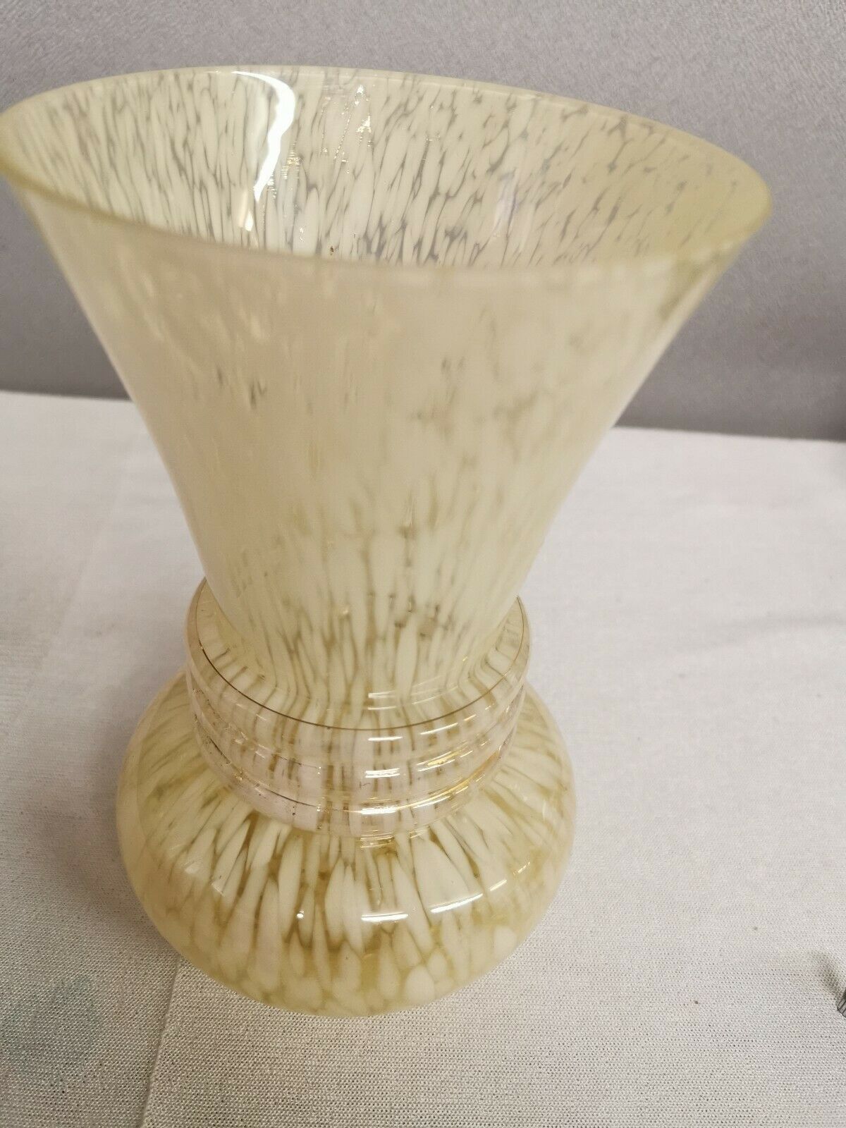 Clichy speckled vase