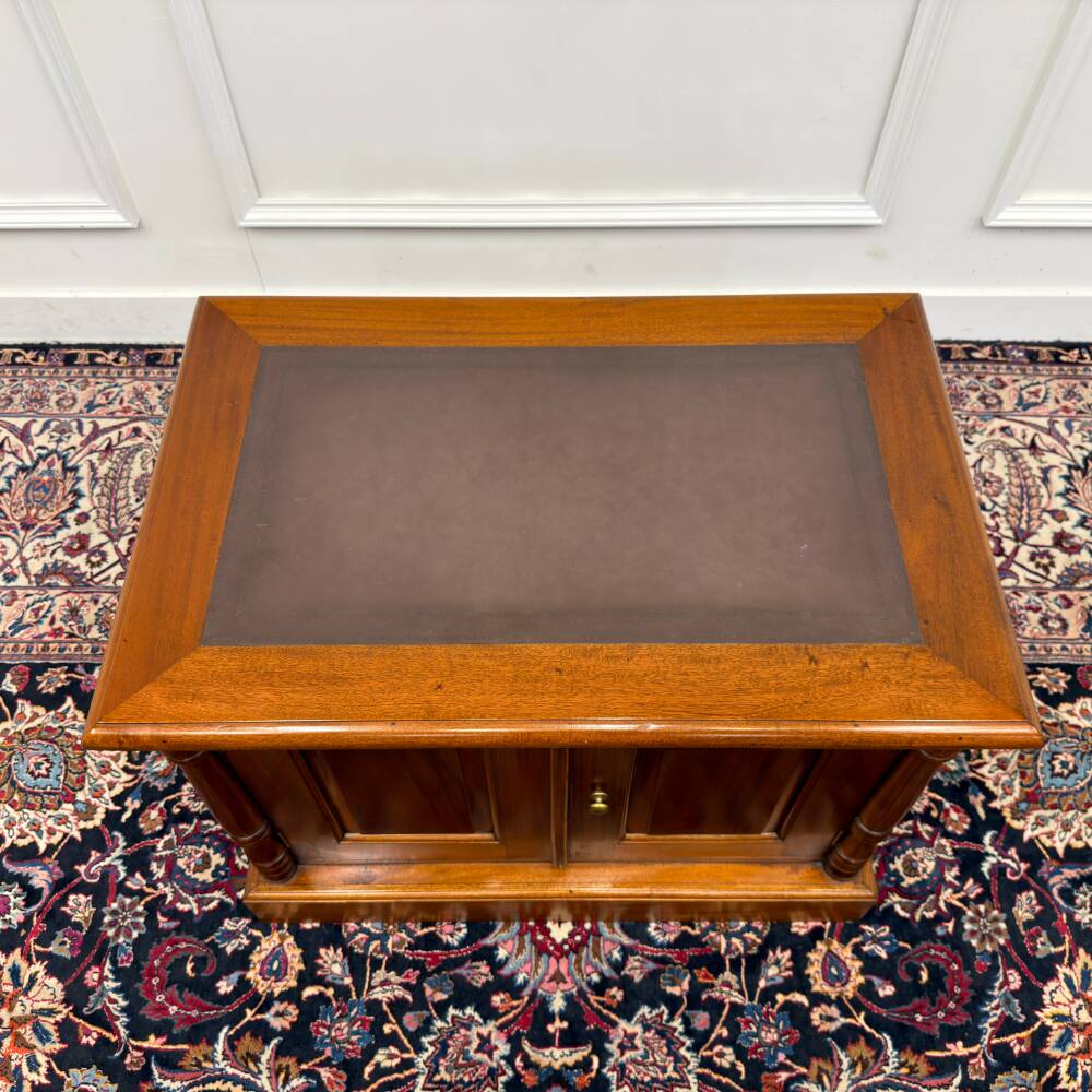 Classic English Office Cabinet Printer Table