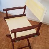 Vintage director's folding chair