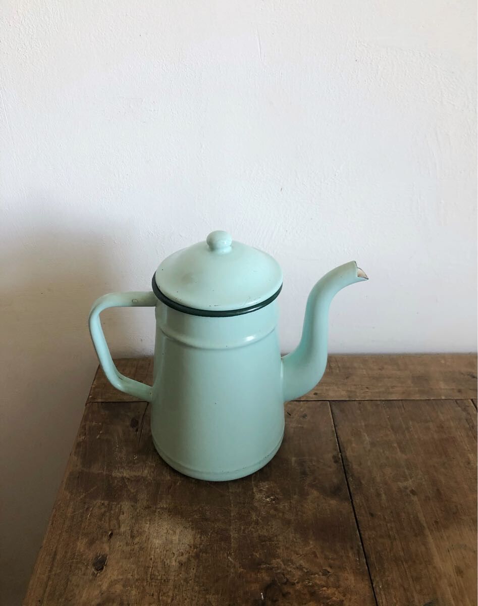 Cafetiere emailee