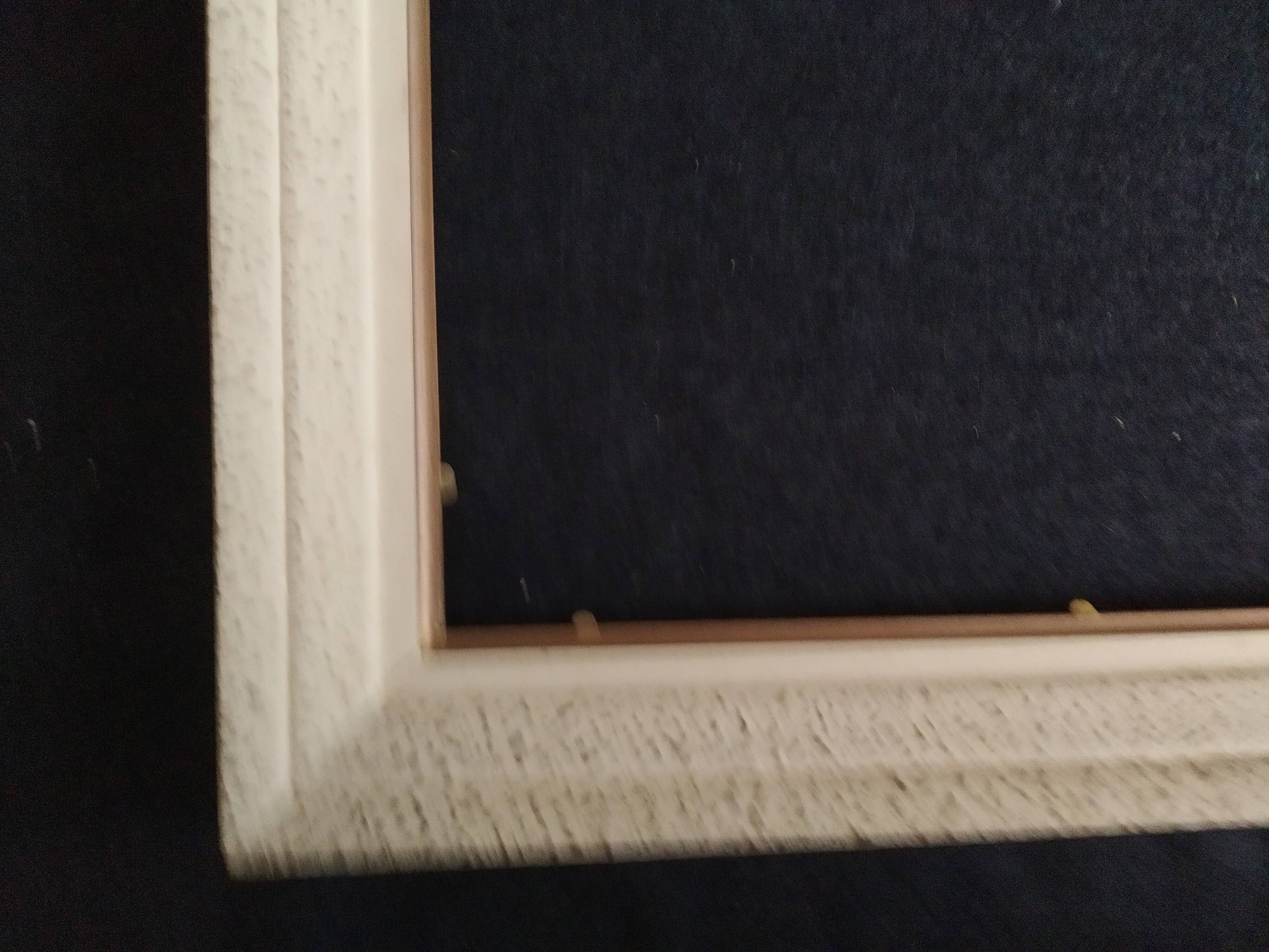 Patinated art deco frame