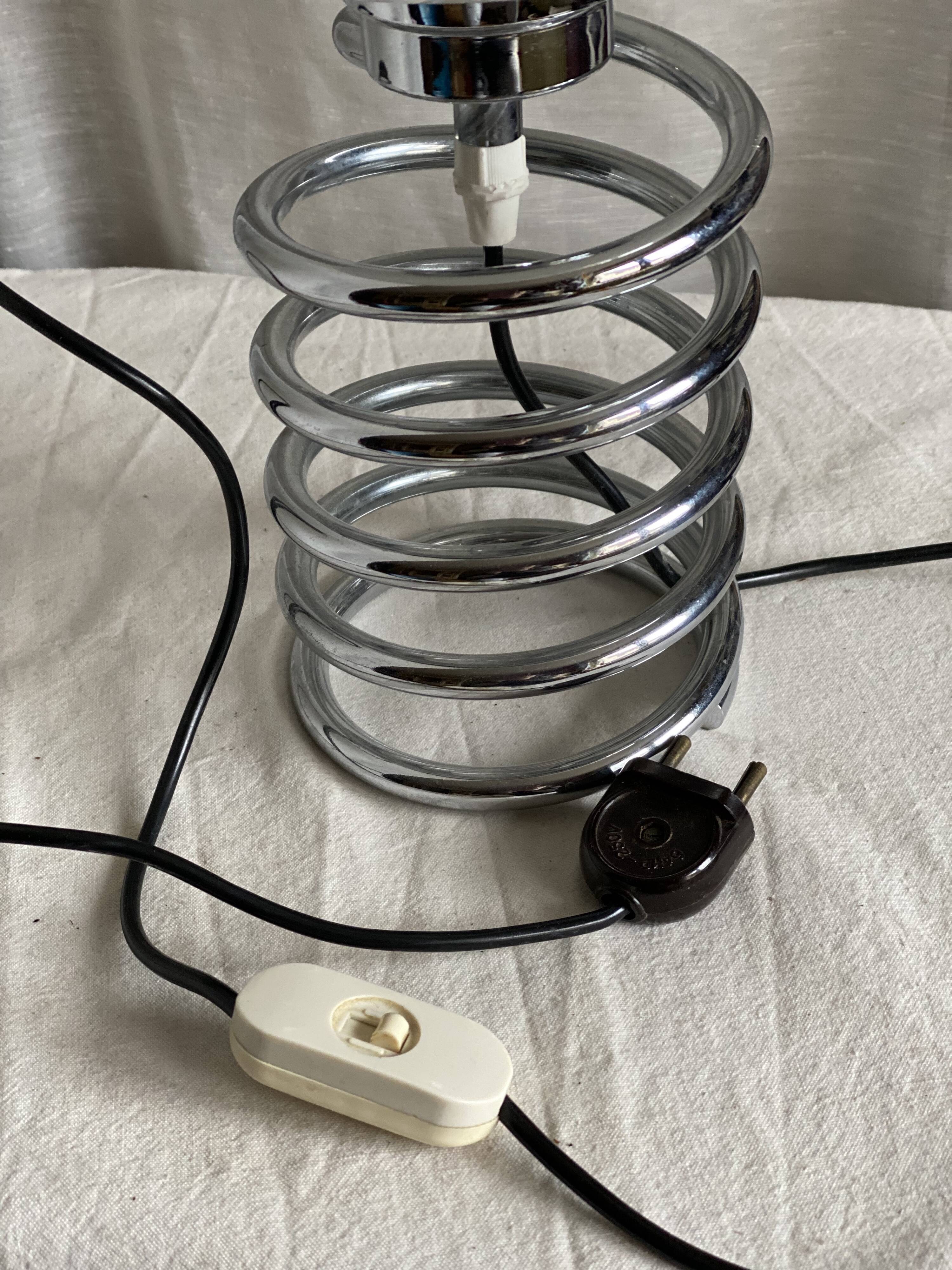 Ingo maurer vintage 1970 spring lamp