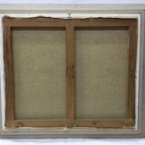 A. Ledieu – Oil on canvas "Bassin d'Hermes"