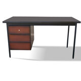 Office by Florence Knoll edited and signed Knoll circa 1950 black lacquered