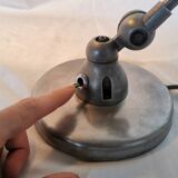 Jieldé SI333 lamp, raw steel, Lyon, France