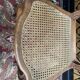 Suite of 8 Louis XV style chairs in canning