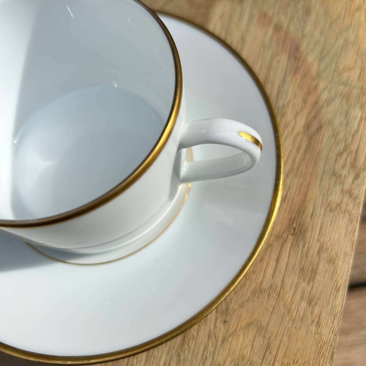 Gala Bernardaud cup and saucer