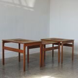 Teak Side Tables by Trioh, 1960s, Set of 3