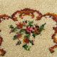Old carpet descente bed in high wool handmade 110x70cm