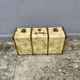 Malle en bois beige