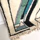 Moroccan Berber carpet Beni Ouarain with colorful patterns 2,91x2.07m
