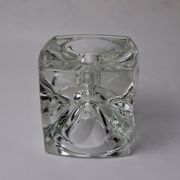 Ice cube candlesticks by Peill & Putzler, Germany, 1970