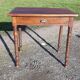 Walnut table 19th 1 drawer
