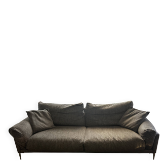 BUROV Beaubourg XXL sofa in grey fabric