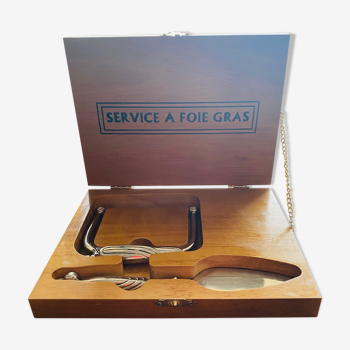 Foie gras service