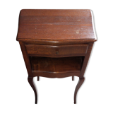 Vintage wooden bedside table