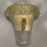 2 murano glass sconces, 1980s