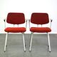 Lot de 2 chaises design vintage par Friso Kramer pour Ahrend de Cirkel fin des années 1960