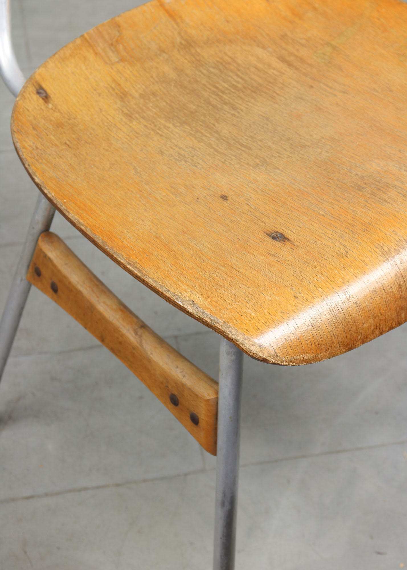 Mid-century plywood chairs by niko kralj, set of 2