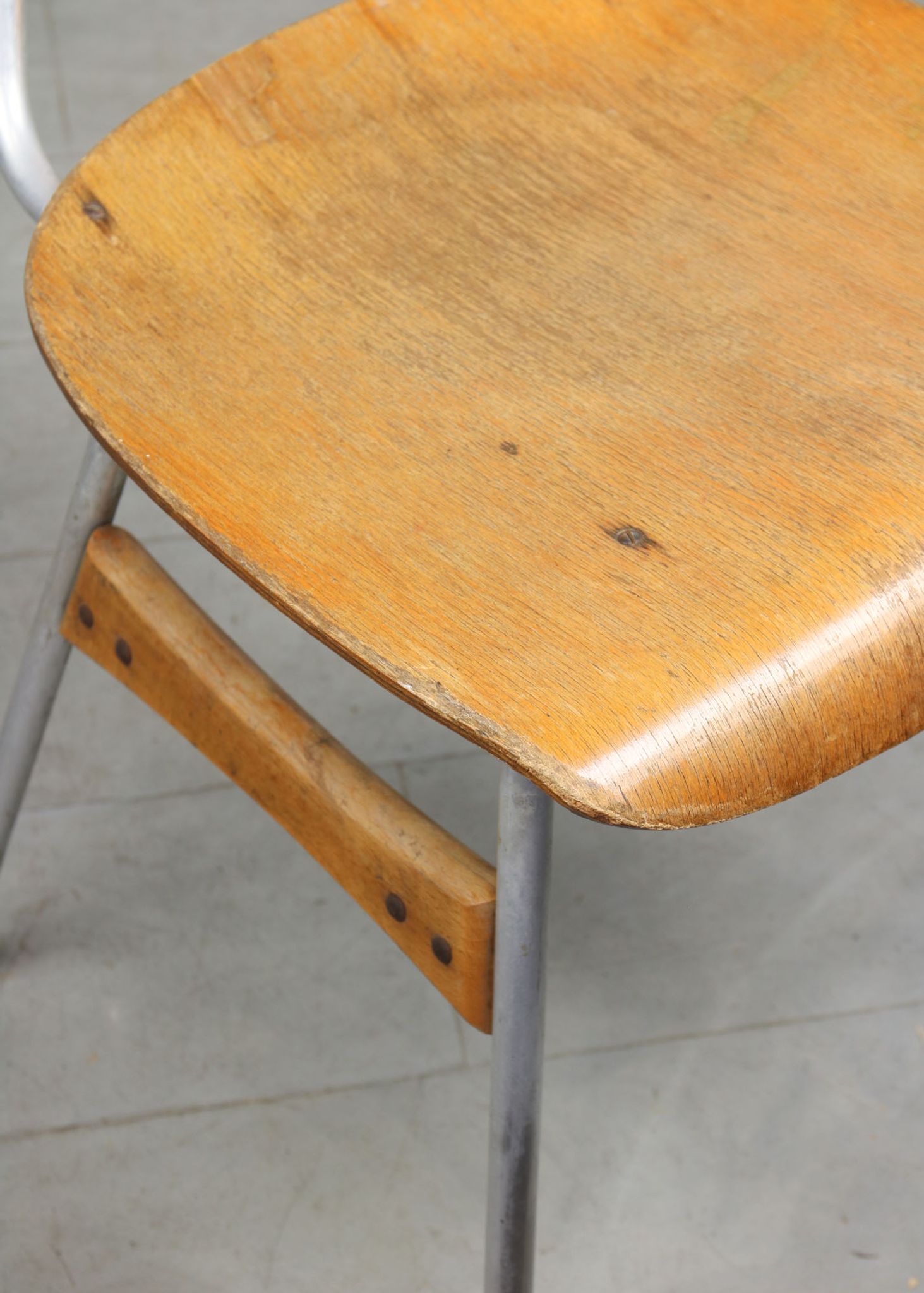 Mid-century plywood chairs by niko kralj, set of 2