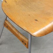 Mid-century plywood chairs by niko kralj, set of 2
