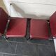 Pair of chrome footed armchairs from the 60s