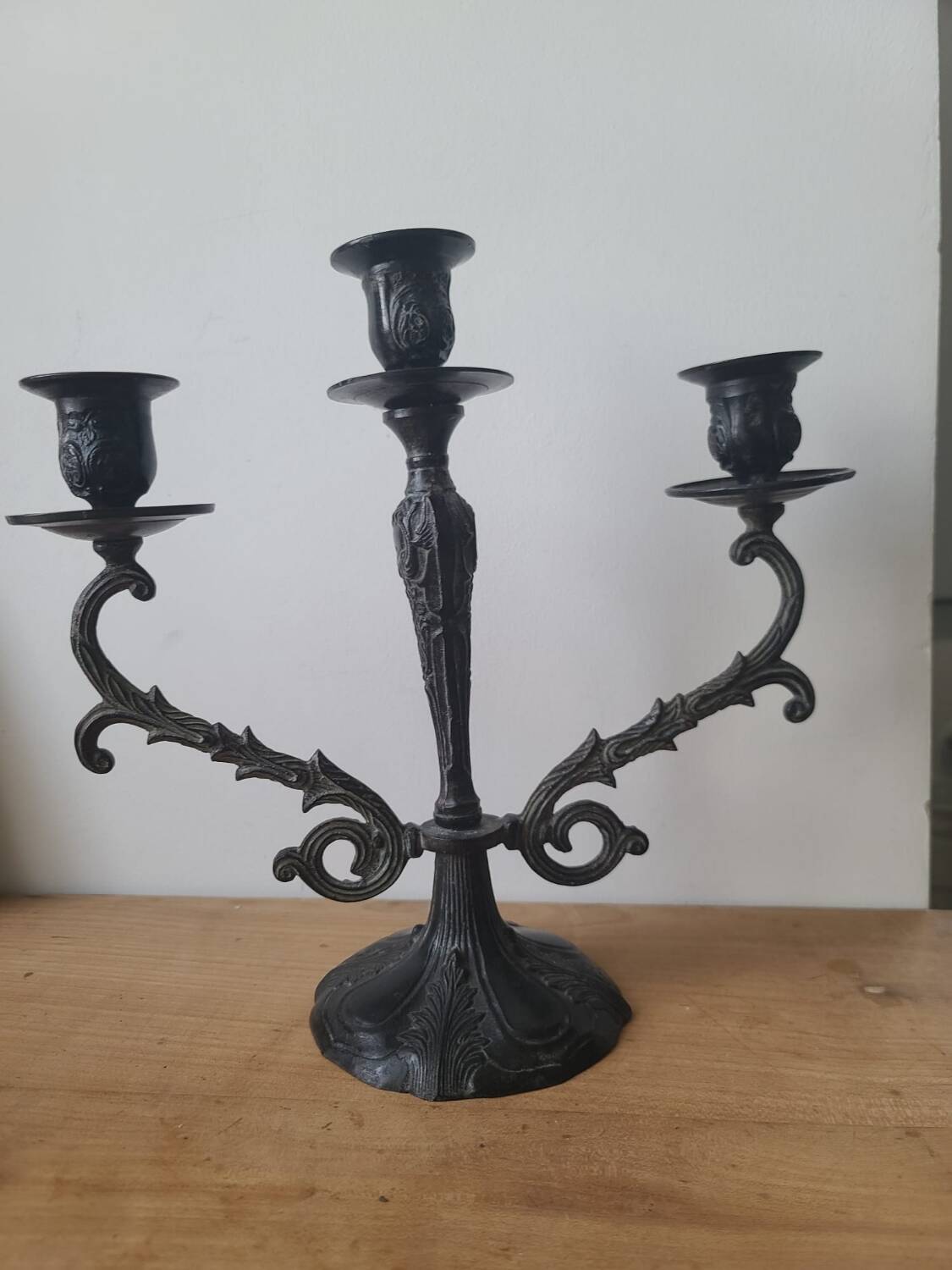 Metal chandelier