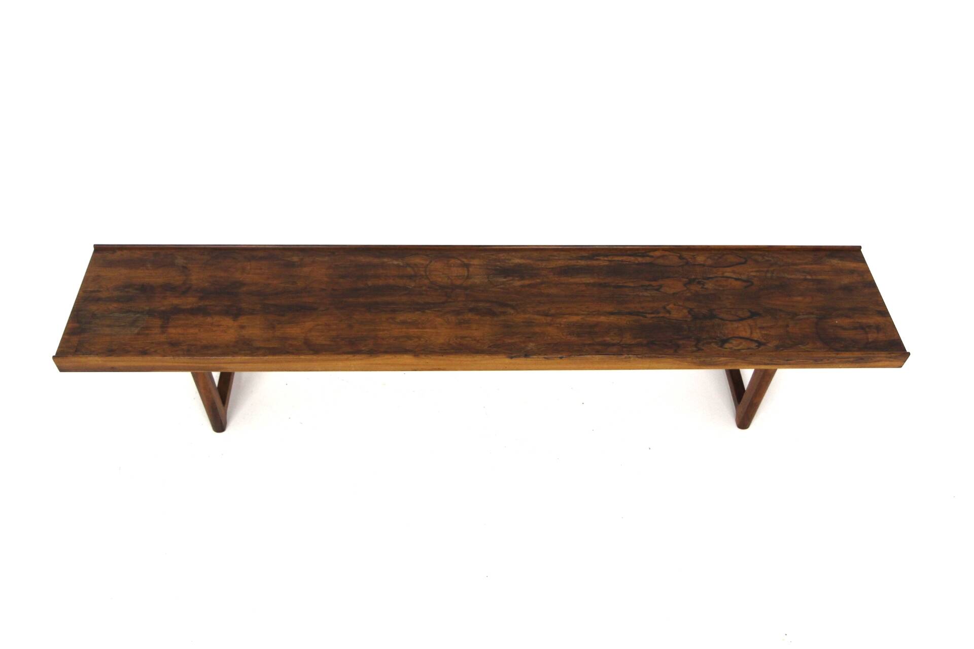 Scandinavian bench "Krobo" in rosewood, Torbjørn Afdal for Bruksbo, Norway.