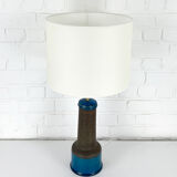 Vintage Scandinavian ceramic table lamp, Nils Kähler for HAK, Denmark, 1960