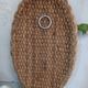 Oval mirror Audoux and Minet