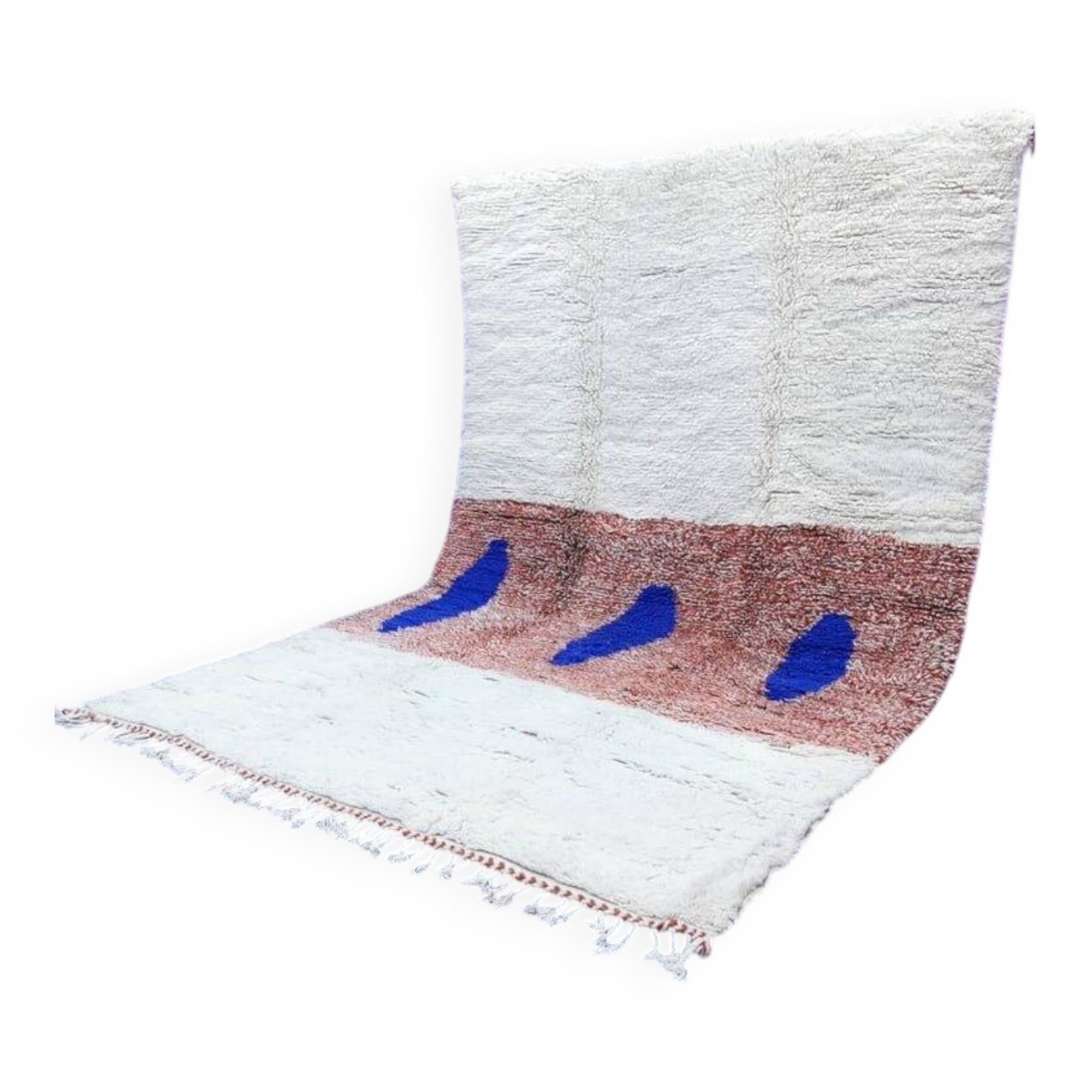 Traditional Moroccan wool Berber rug size 150 x 250 cm