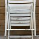 Folding garden armchair, 50s