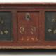 Painted Folk Art Bridal Chest 1840