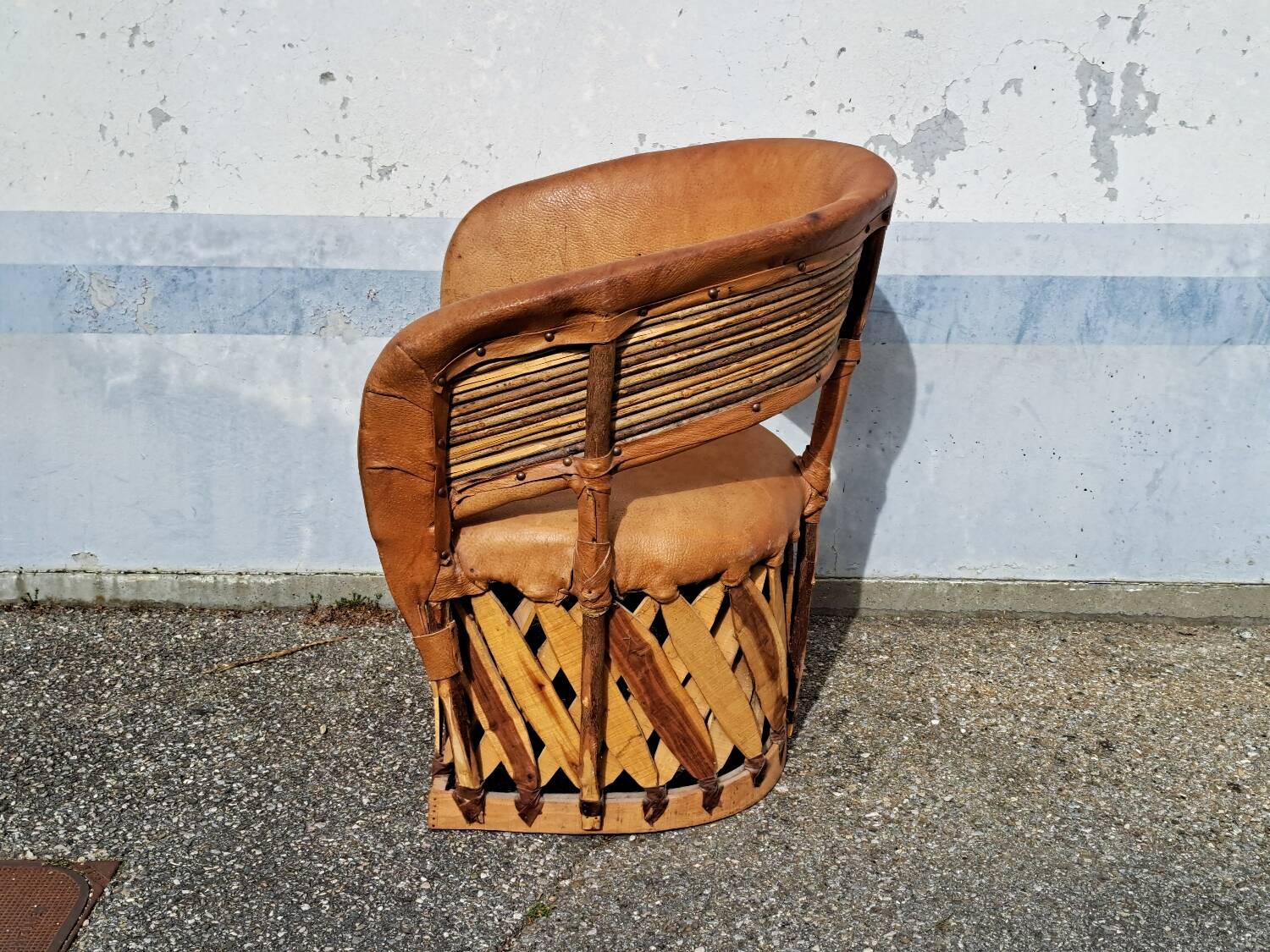 Mexican folk art armchairs