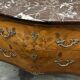Commode galbée et marquetée style Louis XV