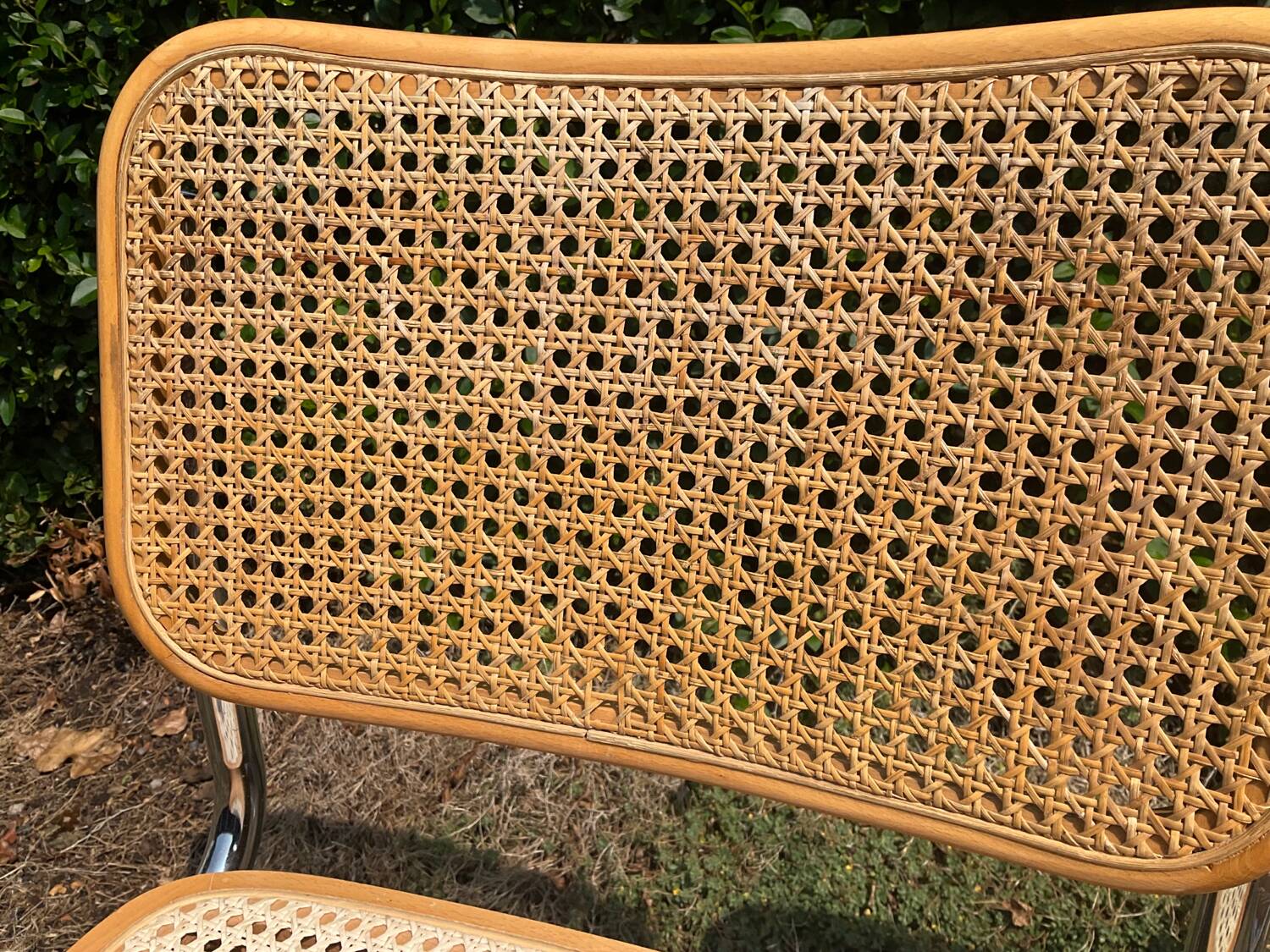 Pair of Marcel Breuer Cesca B32 chairs