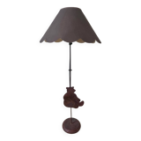 Lampe en fer forgé Ours 1990